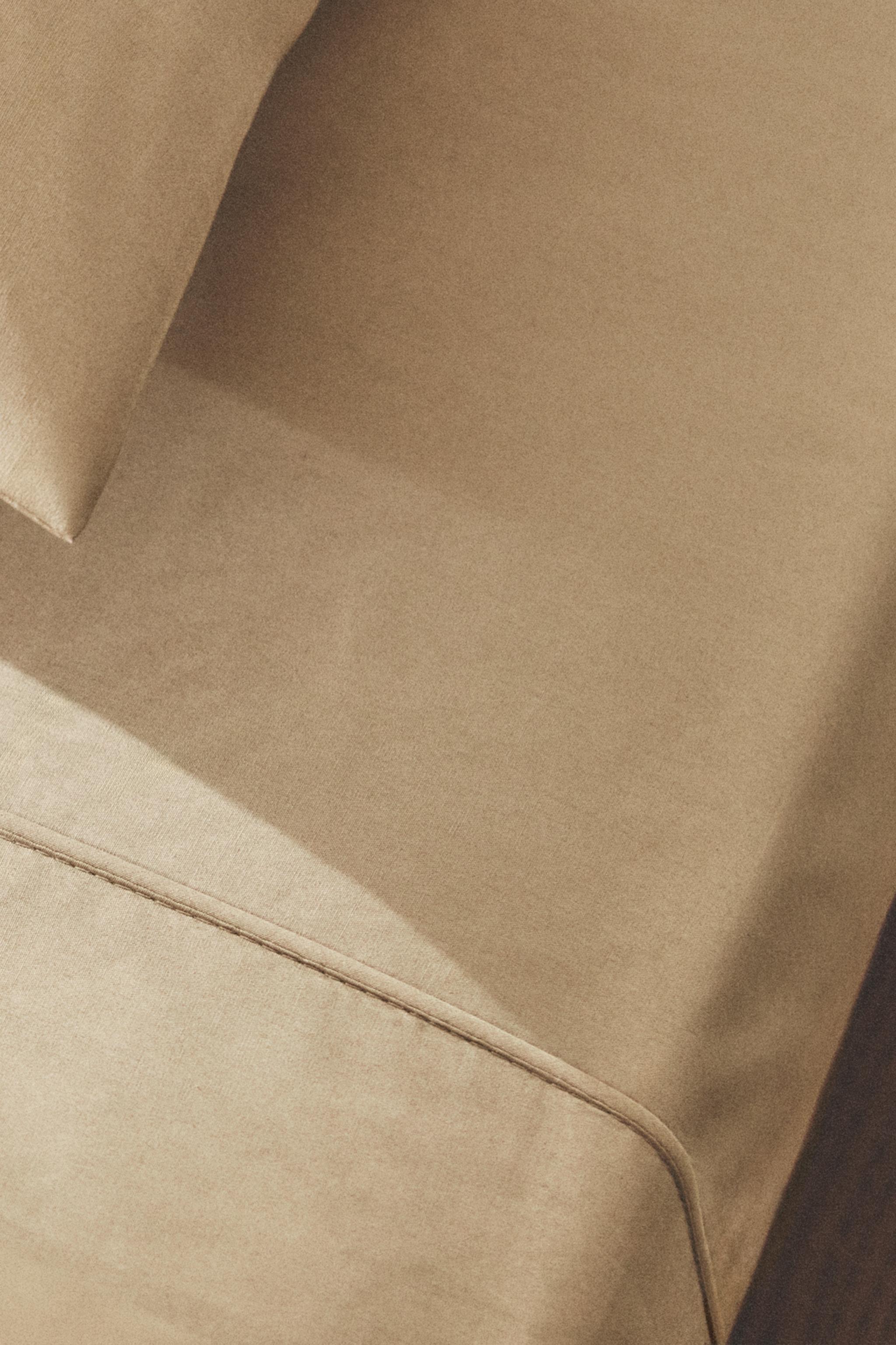 DRAP PLAT PERCALE DE COTON (300 FILS)